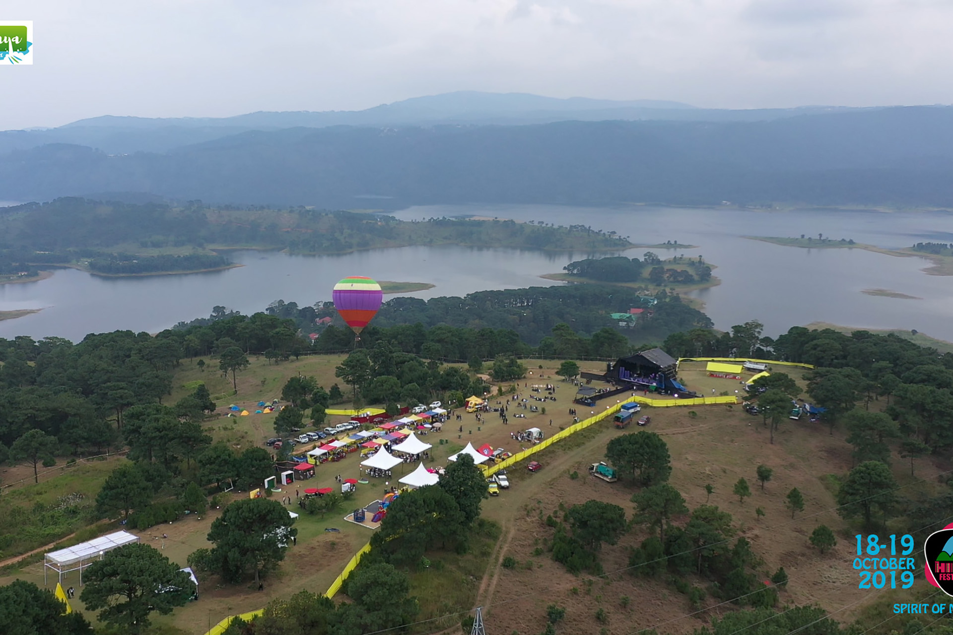 Hot Air Balloons at The Hills Festival