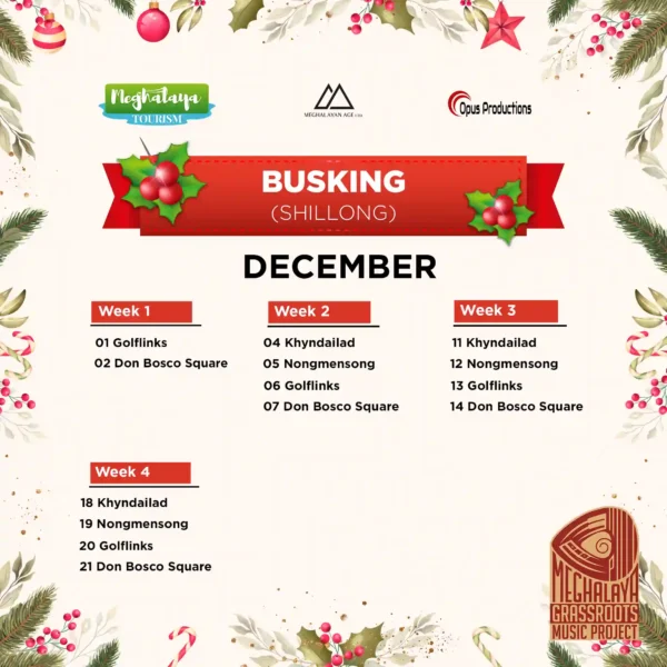 02f MGMP S2 December - Shillong Busking