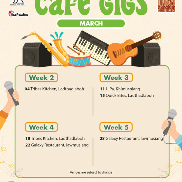 March 2025 Cafe Calendar Jaintia